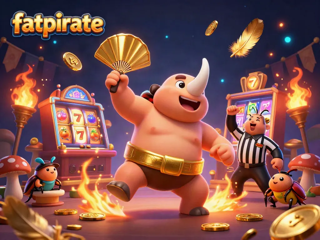 Engage with fatpirate through an exciting 3D depiction of casino gameplay with dynamic elements.